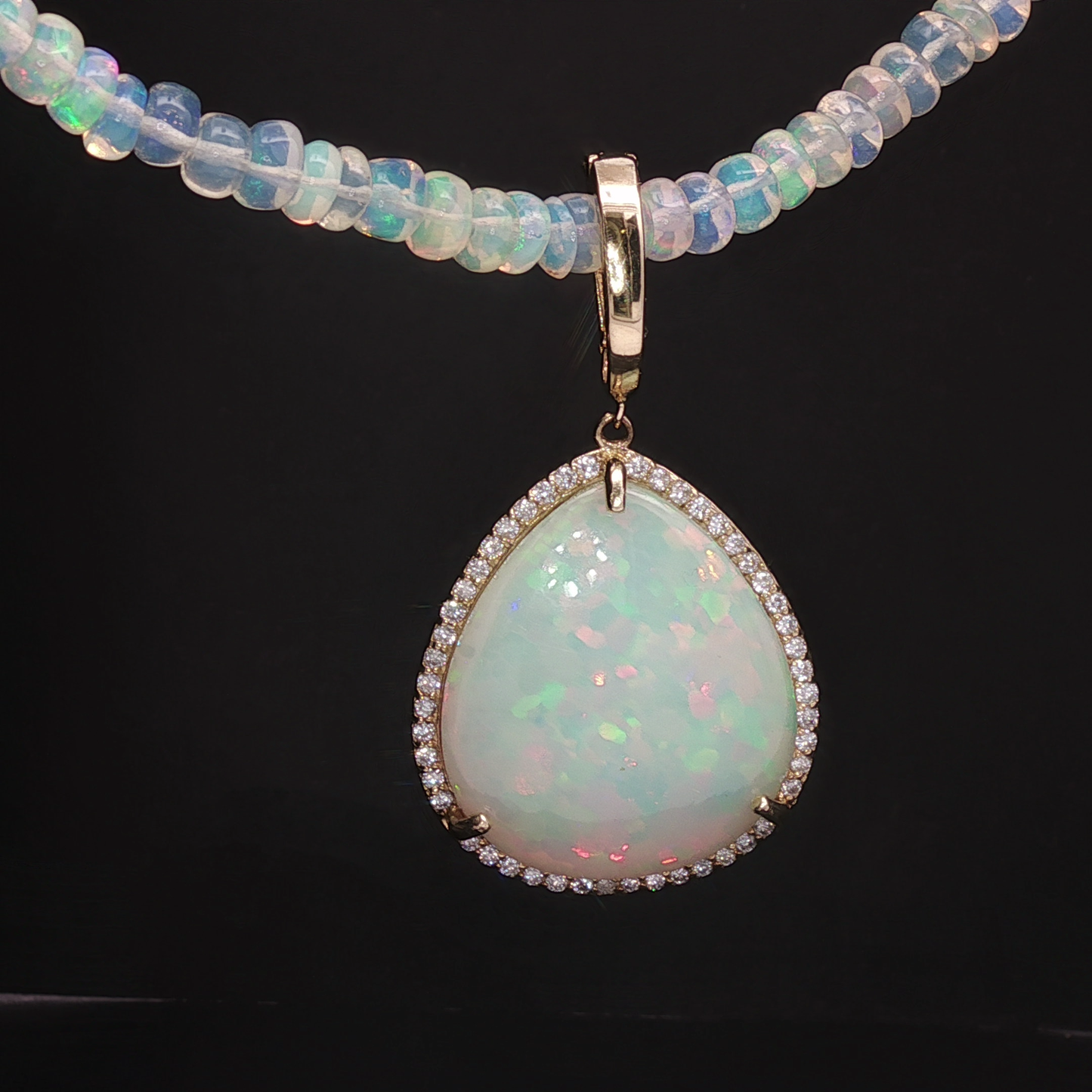 opal pendant