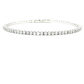 Flexible Diamond Tennis Bracelet in White Gold