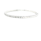 Flexible Diamond Tennis Bracelet in White Gold