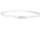 Flexible Diamond Tennis Bracelet in White Gold
