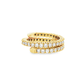 Wrap-Around Diamond Eternity Ring in yellow Gold