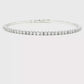 Flexible Diamond Tennis Bracelet in White Gold